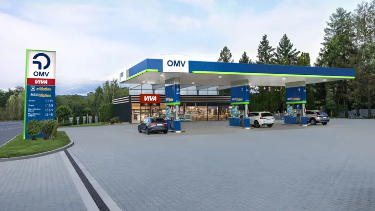 OMV fuel station