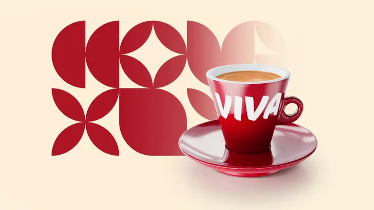 VIVA coffee cup