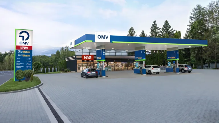 OMV fuel station